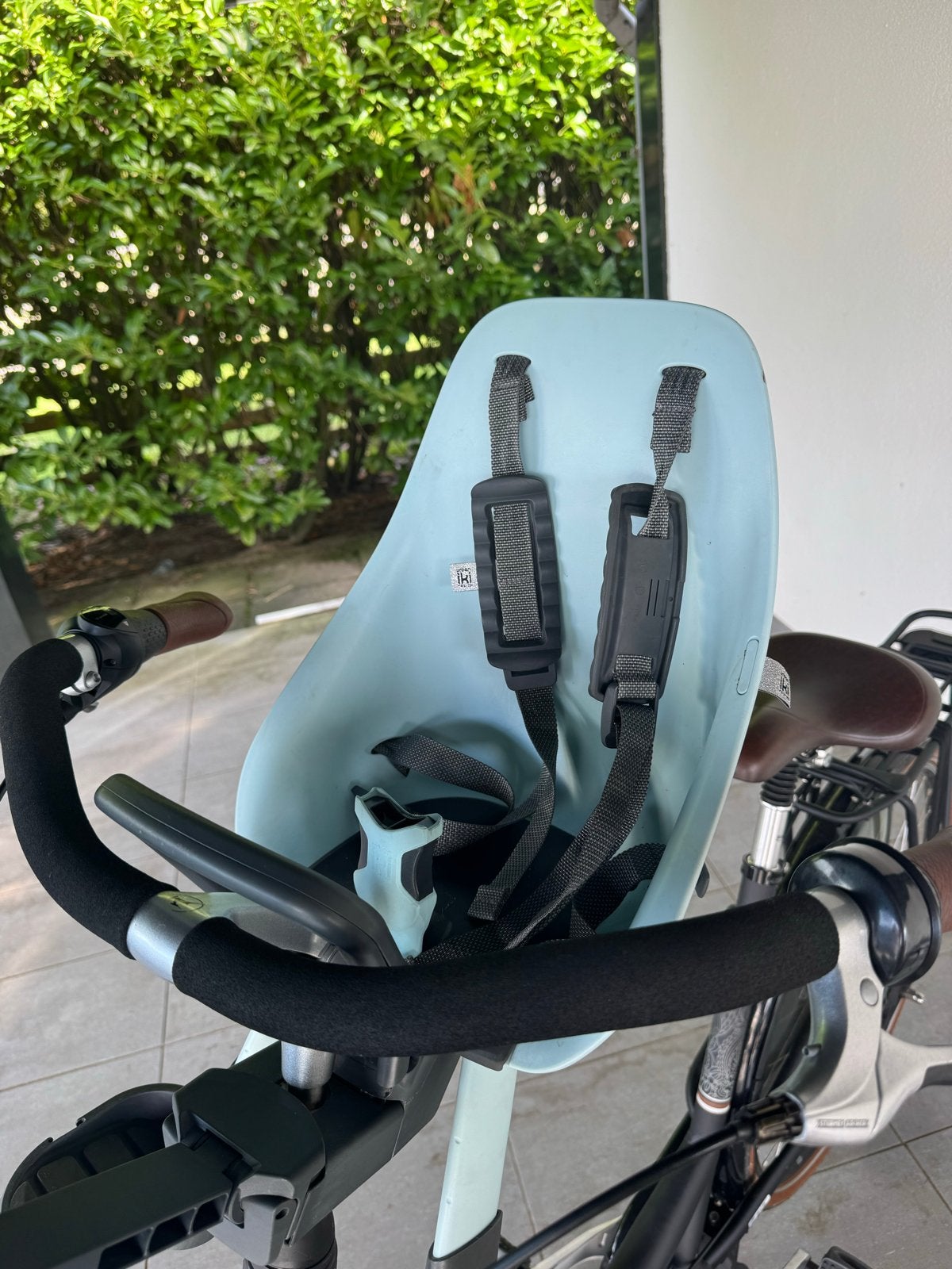 Foto 8 van Gazelle Bloom mamafiets met kinderzitje en windscherm