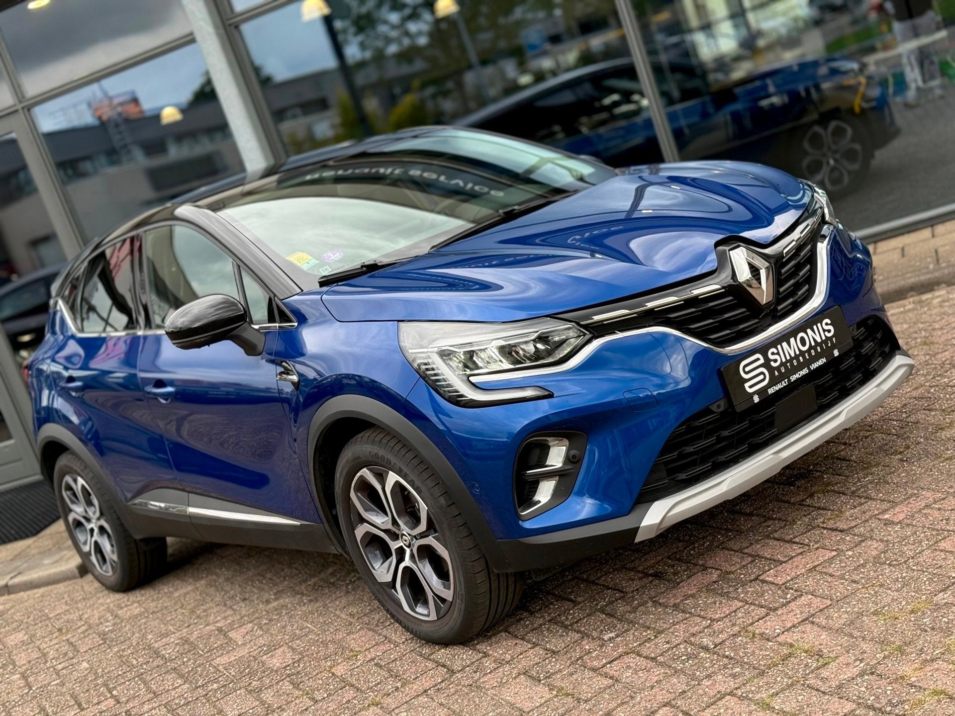 Renault Captur 1.3 mild hybrid 160 techno | 360 camera | Stu, Automaat, Gebruikt, Zwart, Blauw