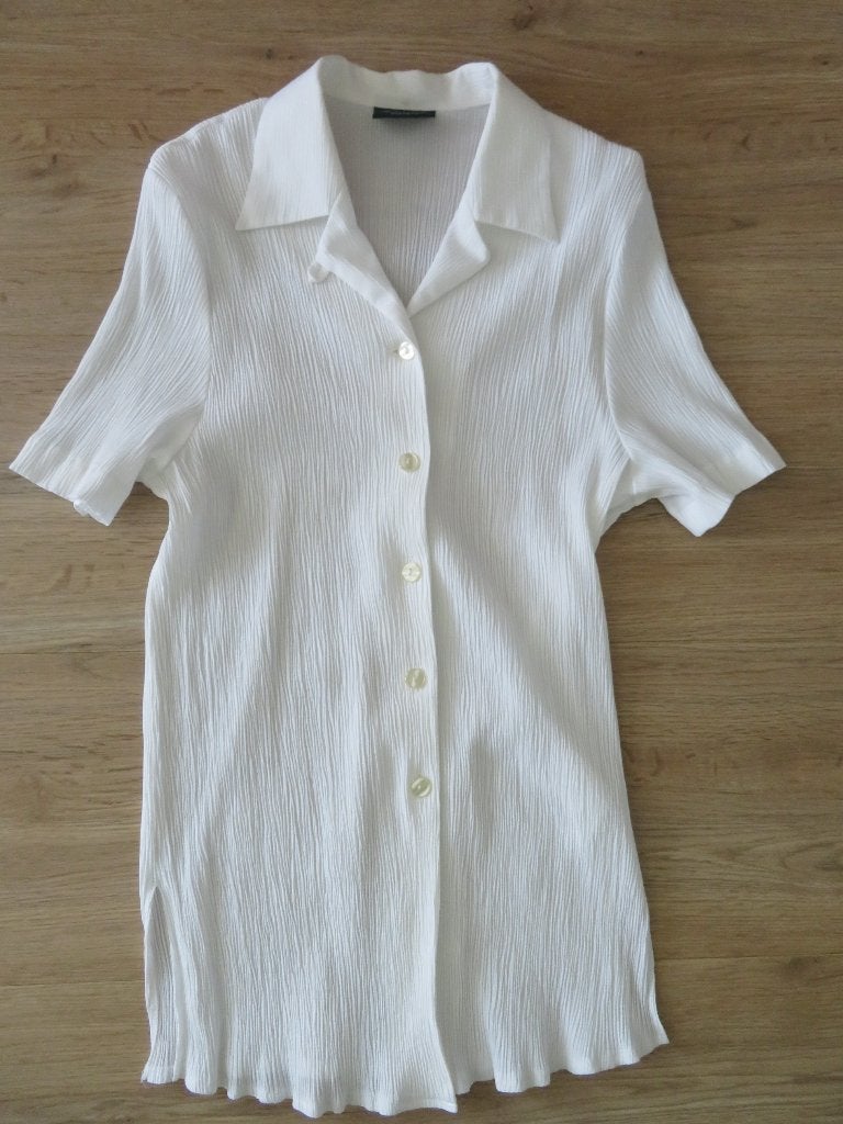 Blouse wit maat 36, Kleding | Dames, Blouses en Tunieken, Zo goed als nieuw, Maat 36 (S), Wit, Ophalen of Verzenden