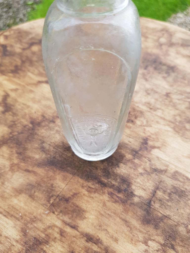 Groningen oud limonade siroopflesje, Verzamelen, Ophalen of Verzenden, Gebruikt, Overige typen