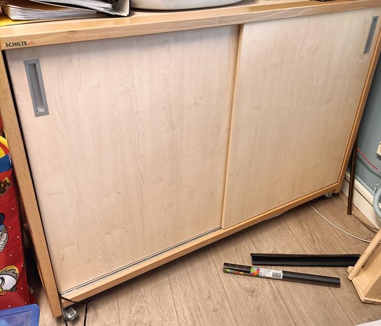 Schilte schoolkast, Huis en Inrichting, Ophalen, Gebruikt