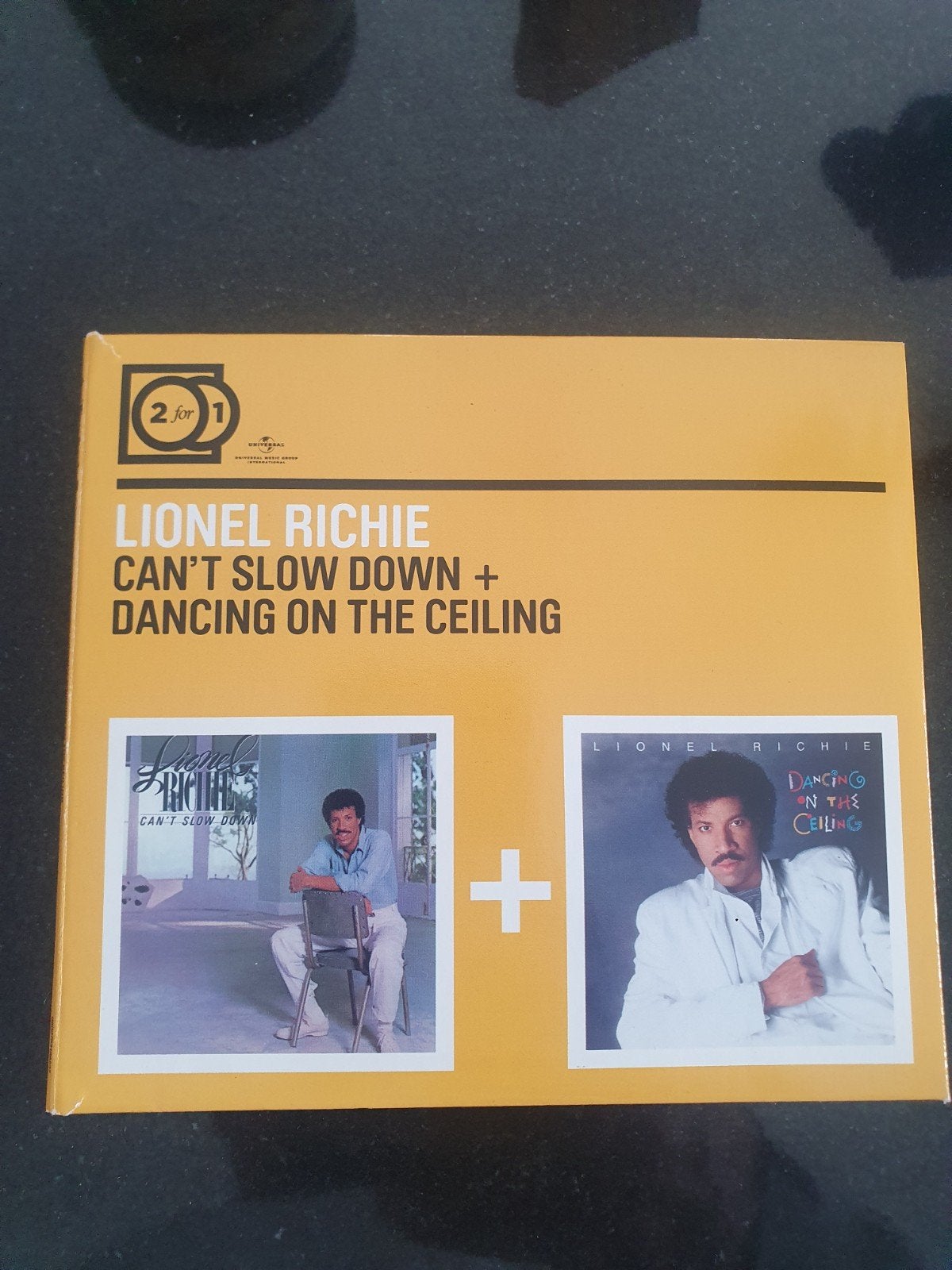 Lionel Richie - Can't Slow Down + Dancing on the Ceiling, Ophalen of Verzenden, 1980 - 1989, Zo goed als nieuw, Boxset