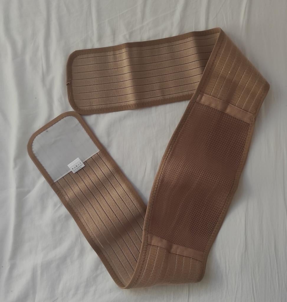 Zwangerschapsband - Zo goed als nieuw - Beige, Kleding | Dames, Ophalen of Verzenden, Zo goed als nieuw, Beige, Buikband