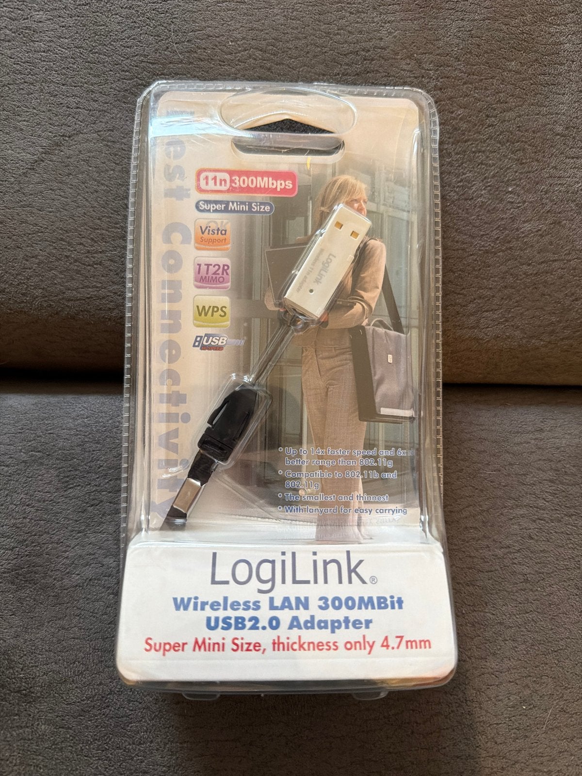 LogiLink Wireless LAN 300MBit USB2.0 Adapter, Ophalen of Verzenden, Nieuw
