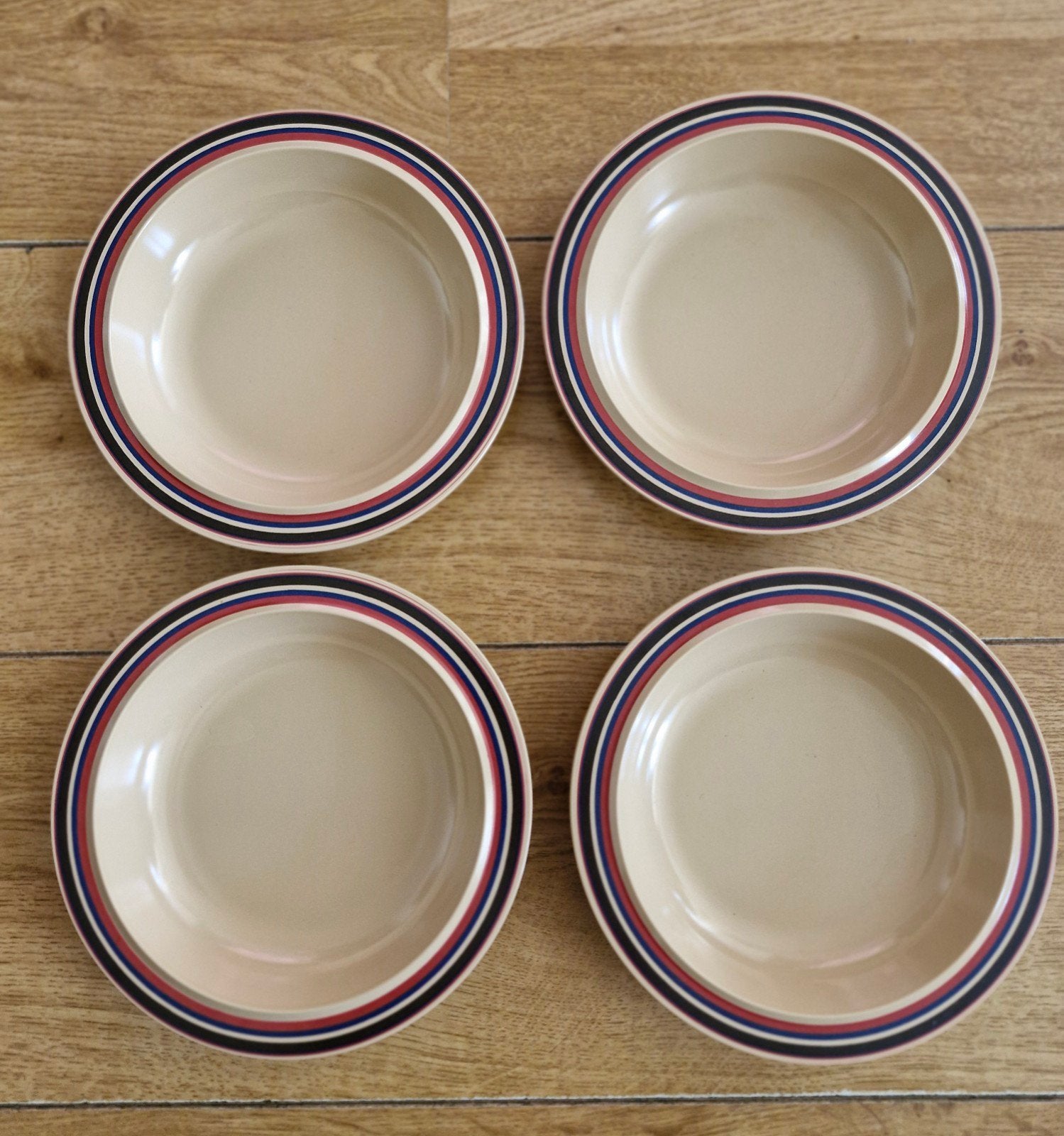 4x Rosti Mepal Melamine schaaltjes D195 - Koen de Winter, Ophalen of Verzenden, Overige materialen, Overige stijlen, Bord(en)