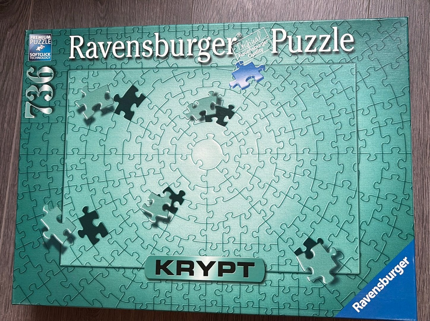 Ravensburger Puzzle - Krypt - 736 stukjes, Ophalen, 500 t/m 1500 stukjes, Gebruikt