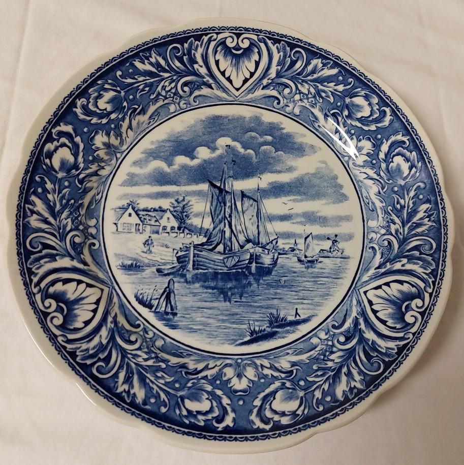 Delftsblauw aardewerken wandbord by Bosch. Prijs 14,95, Ophalen of Verzenden