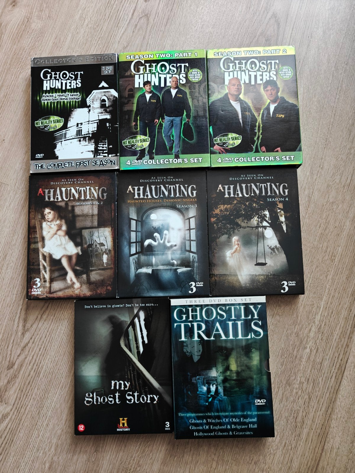 Paranormal dvd boxset, Vanaf 16 jaar, Ophalen of Verzenden, Bovennatuurlijk, Gebruikt