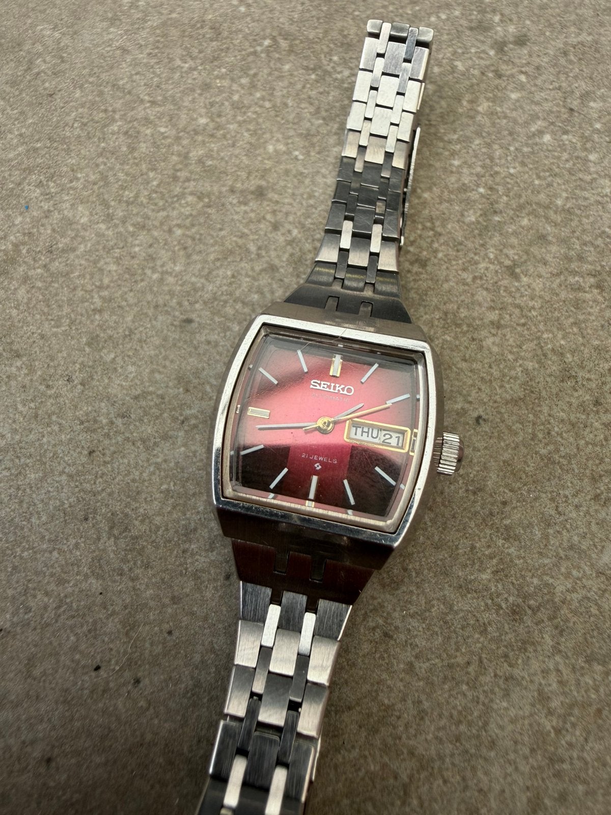 Vintage Seiko Automatic Watch 2706-3050 | Hi-Beat Ladies !!, Staal, Polshorloge, Ophalen of Verzenden, Zo goed als nieuw