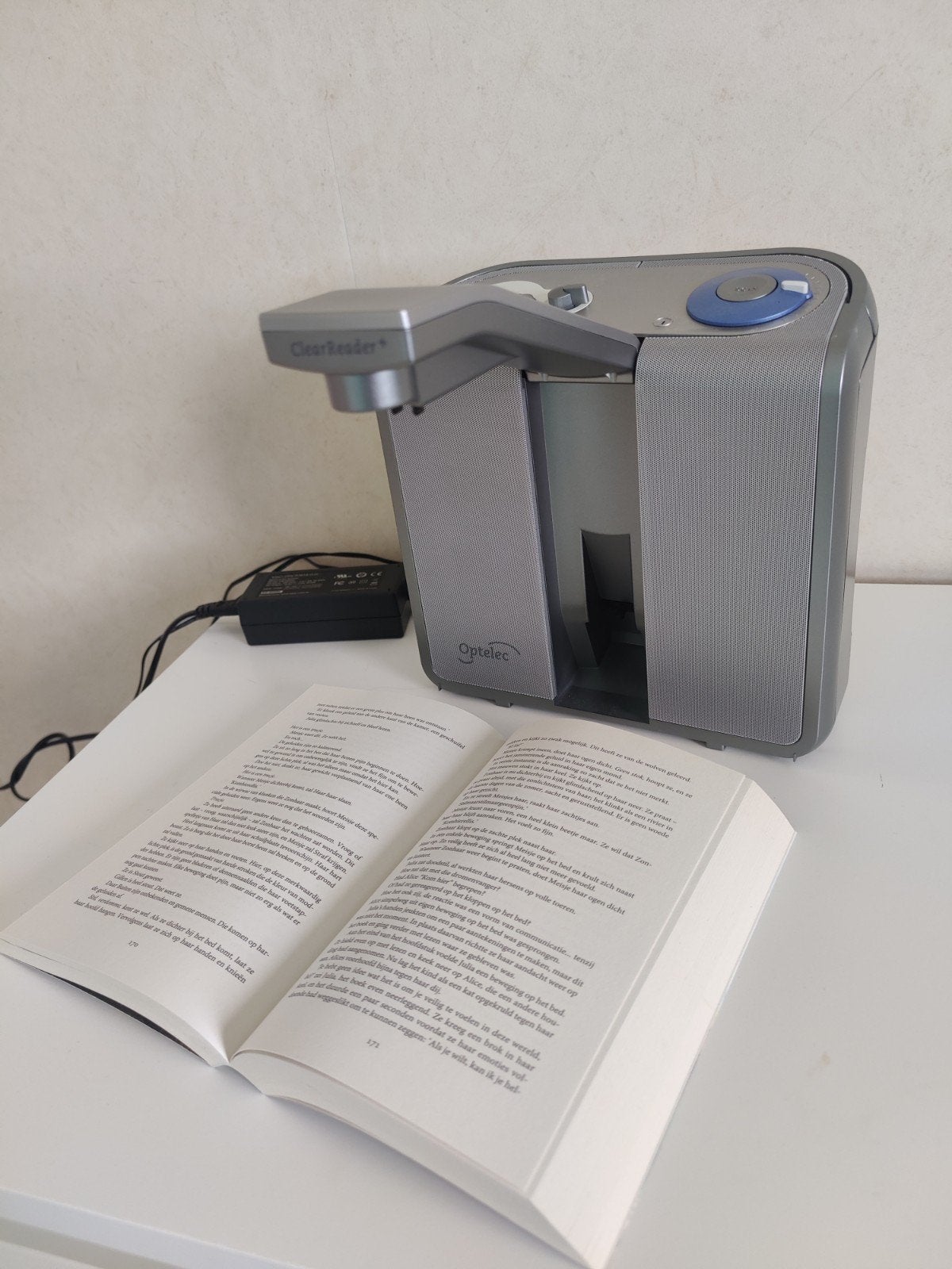 Optelec ClearReader+ G2 Voorleesapparaat, Ophalen of Verzenden, Zo goed als nieuw