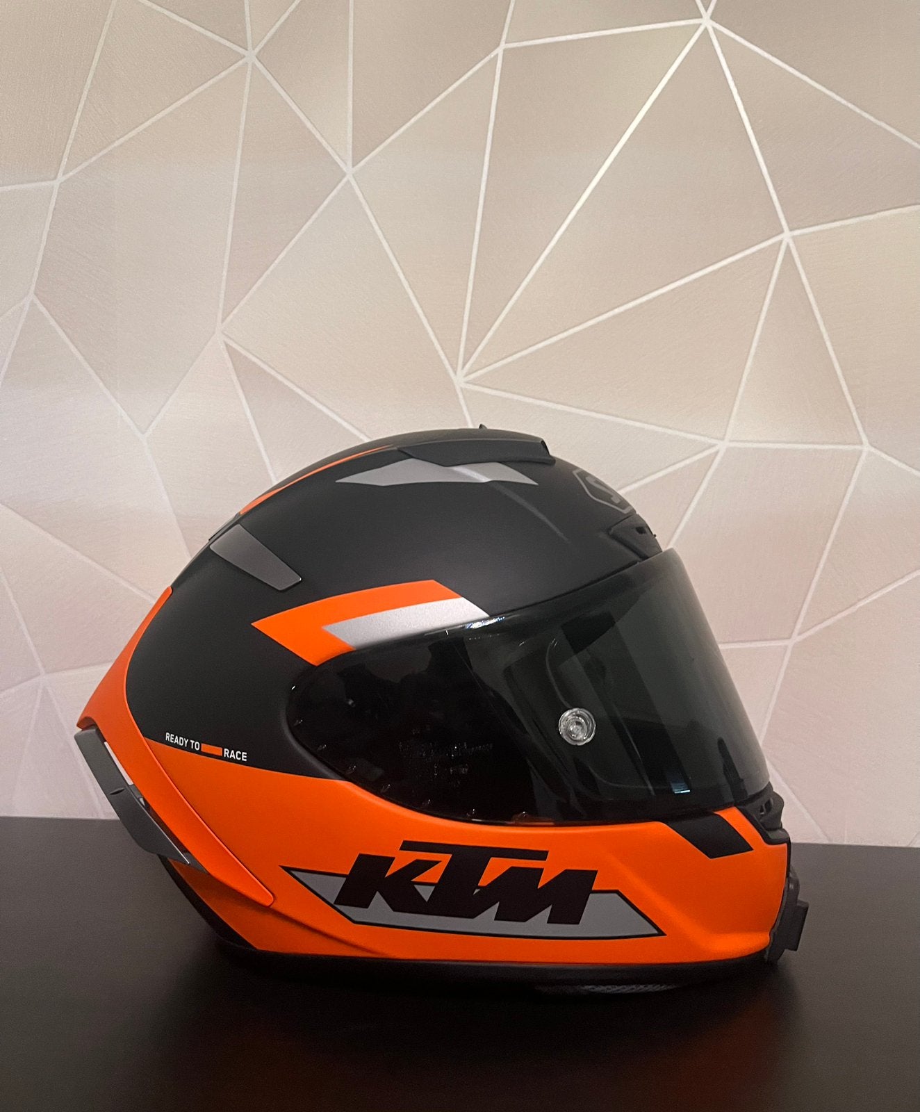 SHOEI X-SPIRIT 3 KTM Uitvoering Maat M - Zo Goed Als Nieuw, Motoren, Ophalen, M, Integraalhelm, Shoei