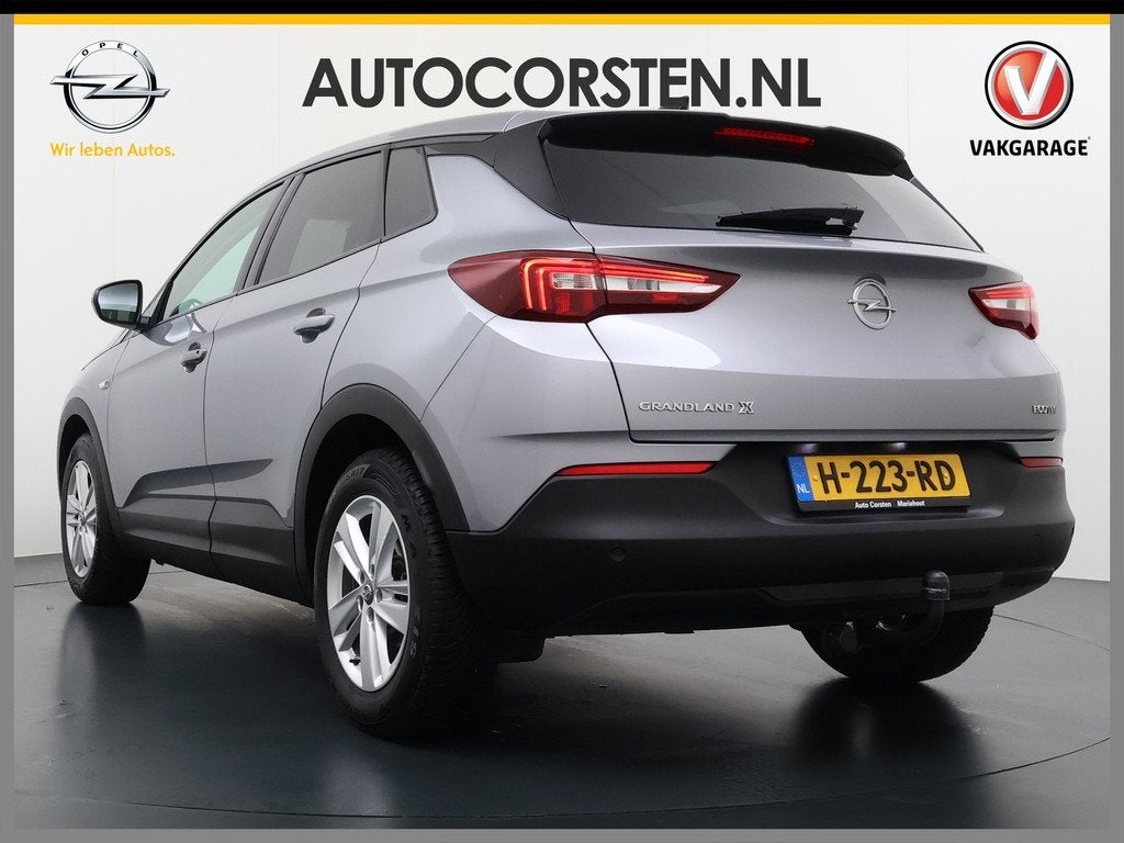 Opel Grandland X 1.2T 131PK Trekhaak Navi Ecc Pdc Apple Carp, Auto's, Opel, Voorwielaandrijving, Stof, Gebruikt, Origineel Nederlands