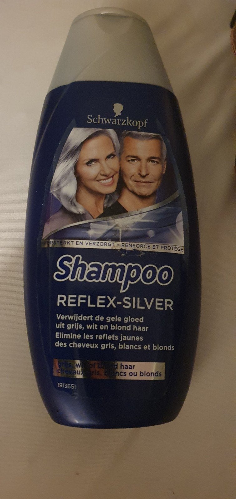 Schwarzkopf Reflex-Silver Shampoo voor grijs,, Verzenden, Nieuw, Shampoo of Conditioner
