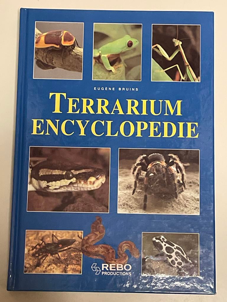 Terrarium Encyclopedie - Eugène Bruins (Reptielen, Amfibieën, Ophalen of Verzenden, Zo goed als nieuw, Dieren, Los deel