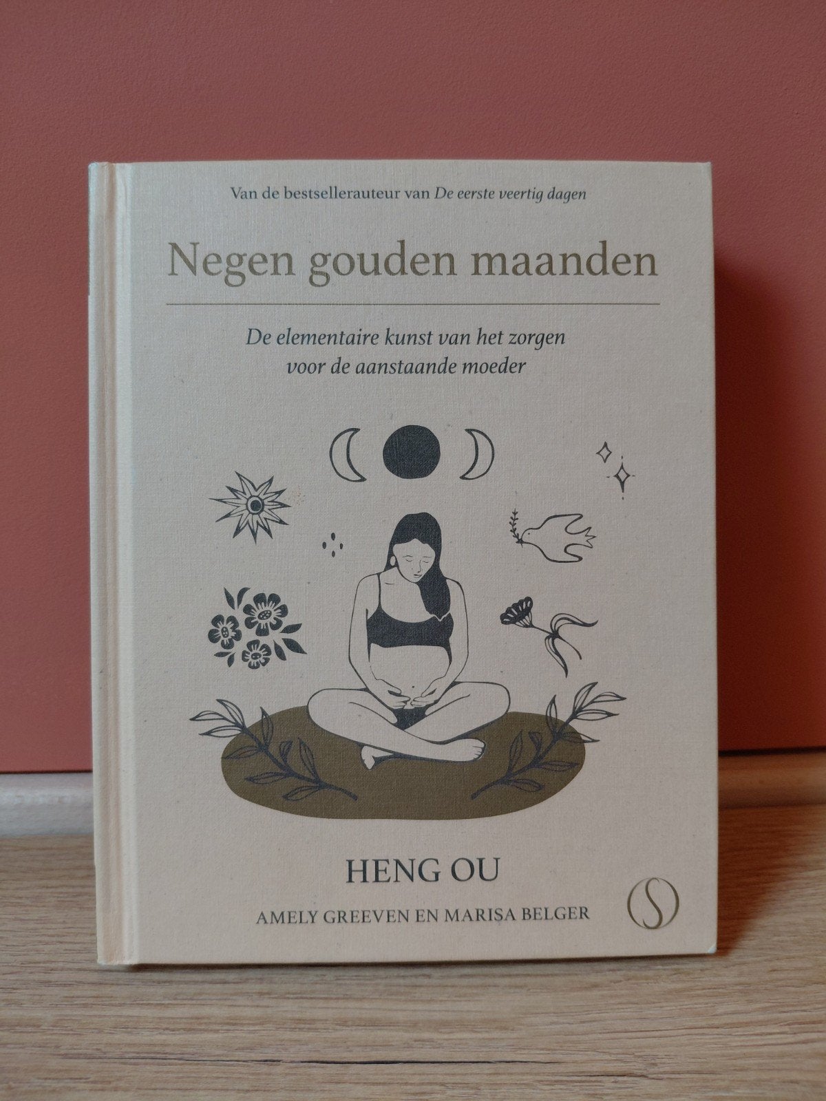 Negen gouden maanden - Zwangerschapsboek, Boeken, Ophalen of Verzenden, Zo goed als nieuw, Zwangerschap en Bevalling, Amely Greeven en Marisa Belger