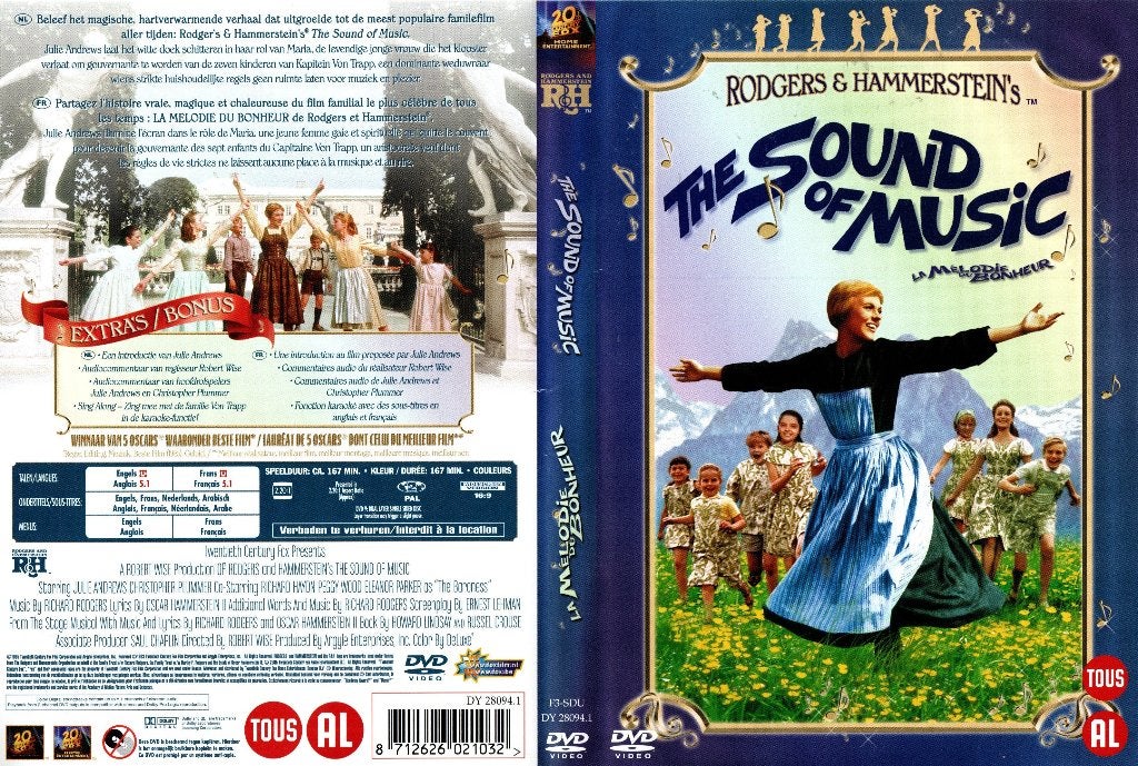 The Sound of Music, 1960 tot 1980, Alle leeftijden, Overige genres, Ophalen of Verzenden