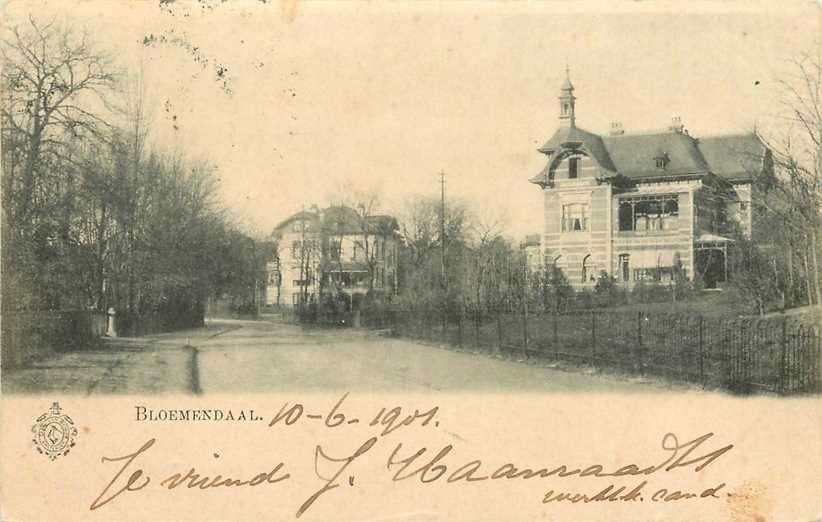 380-792-025 Bloemendaal, Verzenden, Voor 1920, Noord-Holland