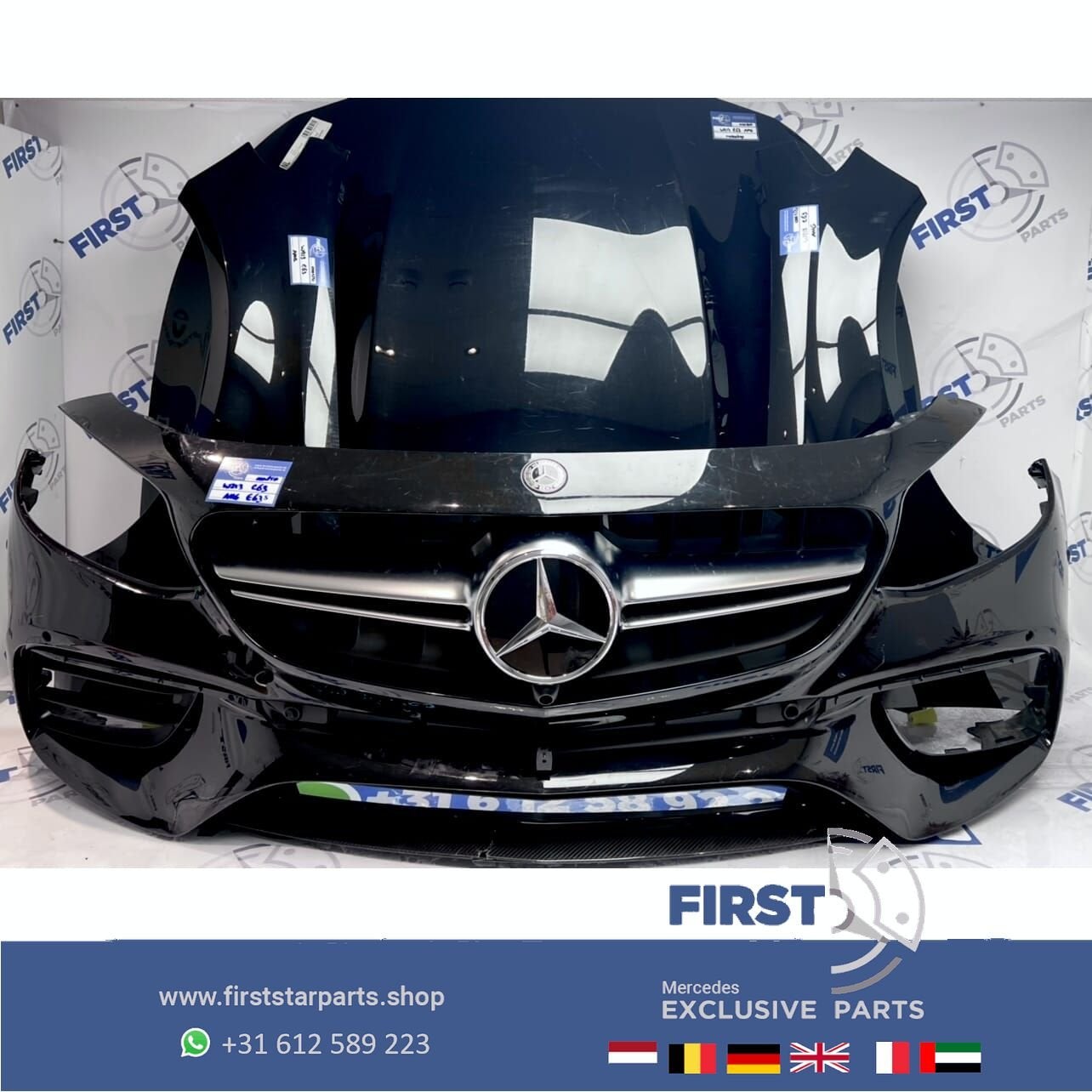 W213 S213 E63 AMG VOORKOP COMPLEET Mercedes E Klasse 2016-20, Auto-onderdelen, Gebruikt, -, Voor, Ophalen of Verzenden