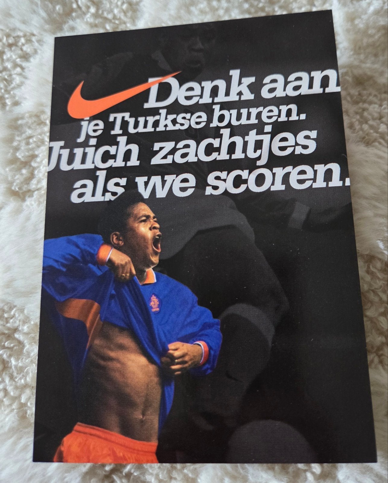 Patrick Kluivert - Nike - Voetbal, Verzamelen, Verzenden, 1980 tot heden, Ongelopen, Sport en Spel