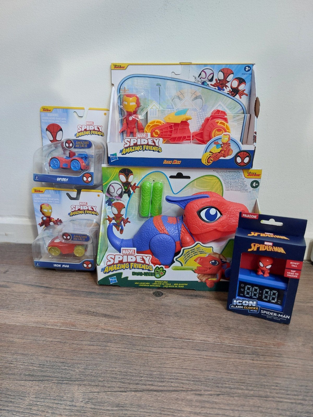 Marvel Spidey en zijn Geweldige Vrienden Speelgoedpakket, Ophalen of Verzenden, Nieuw