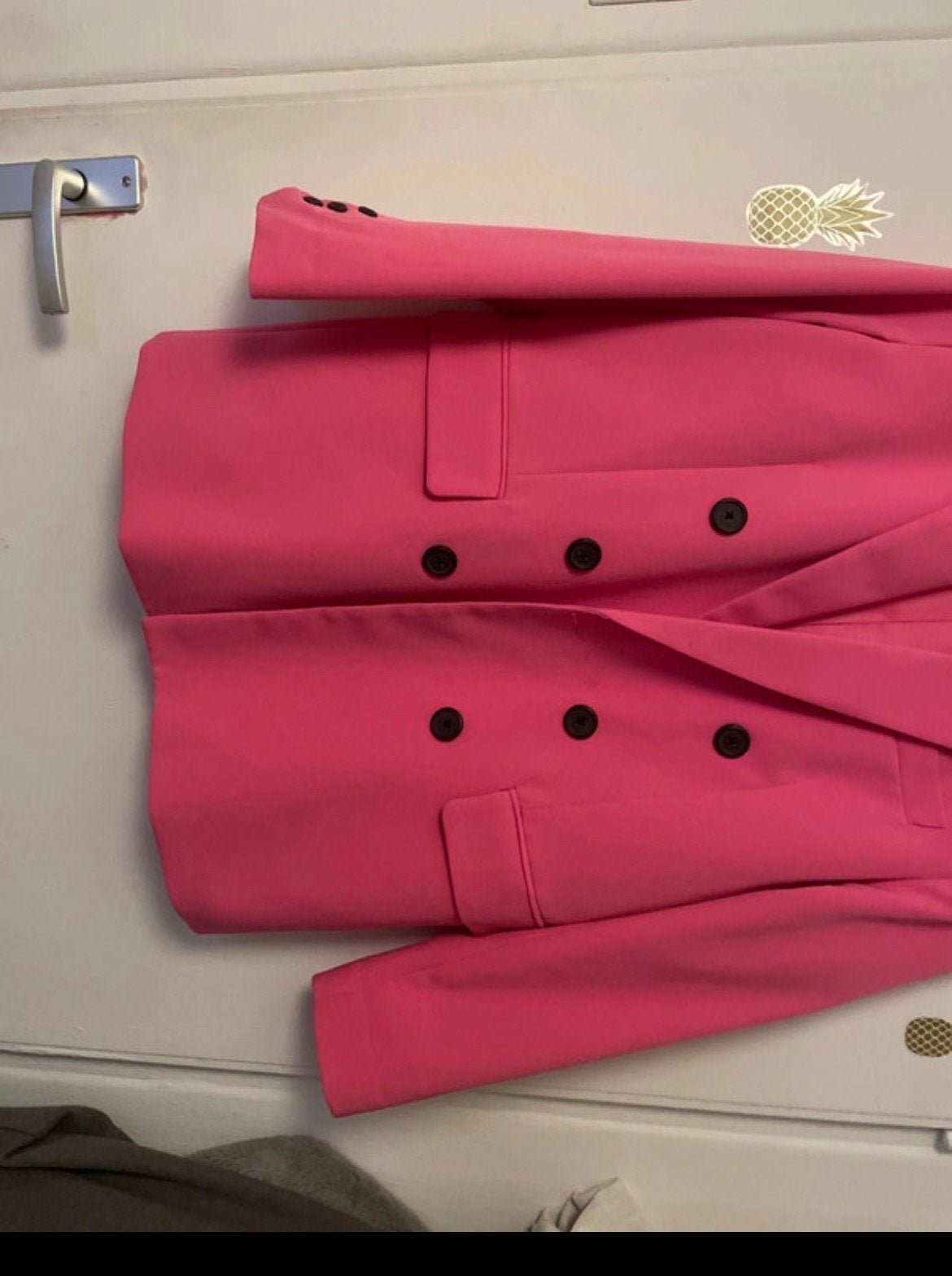 Stradivarius roze blazer - Maat M, Verzenden, Zo goed als nieuw, Maat 38/40 (M), Roze