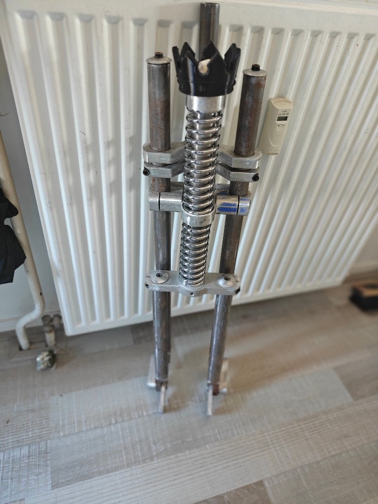 Custom heavy duty beachcruiser voorvork, Fietsen en Brommers, Gebruikt, Staal, Cruiser, Heren