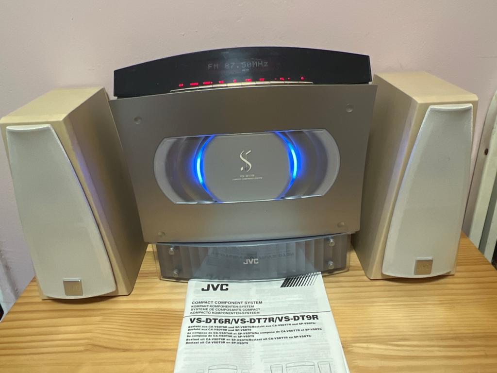 JVC VS-DT7R Compact Component System, Ophalen of Verzenden, Cd-speler, JVC