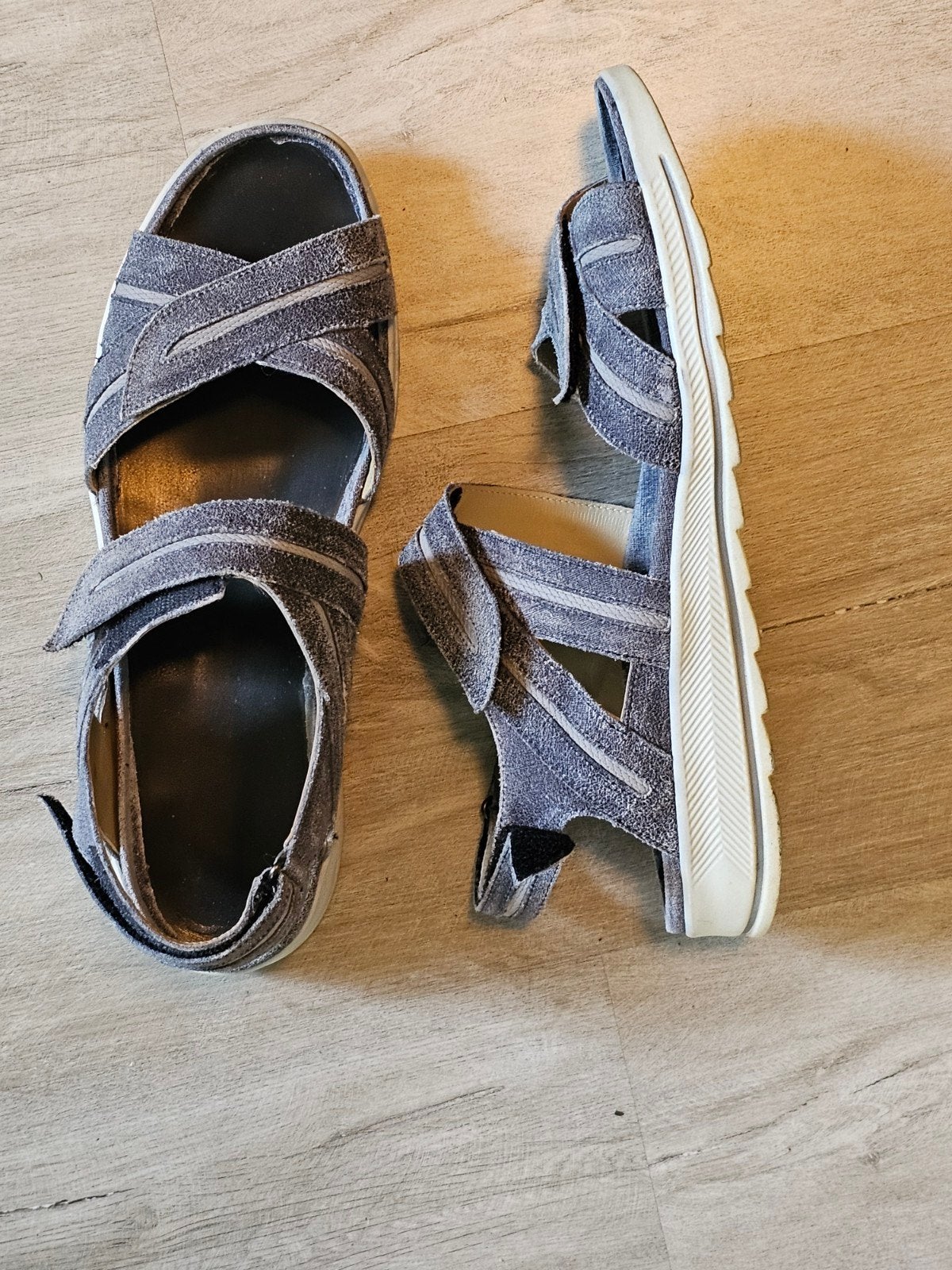 Comfortabele Durea sandalen in maat 42, wijdte G., Kleding | Dames, Schoenen, Durea, Blauw, Sandalen of Muiltjes, Ophalen of Verzenden