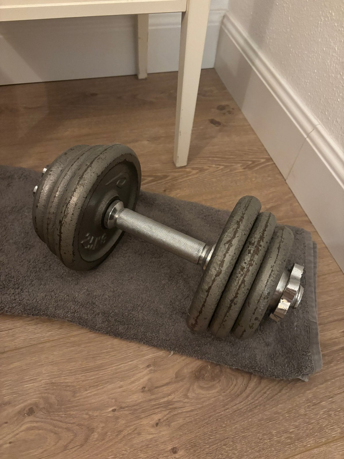 Gewichten, Ophalen, Gebruikt, Dumbbell