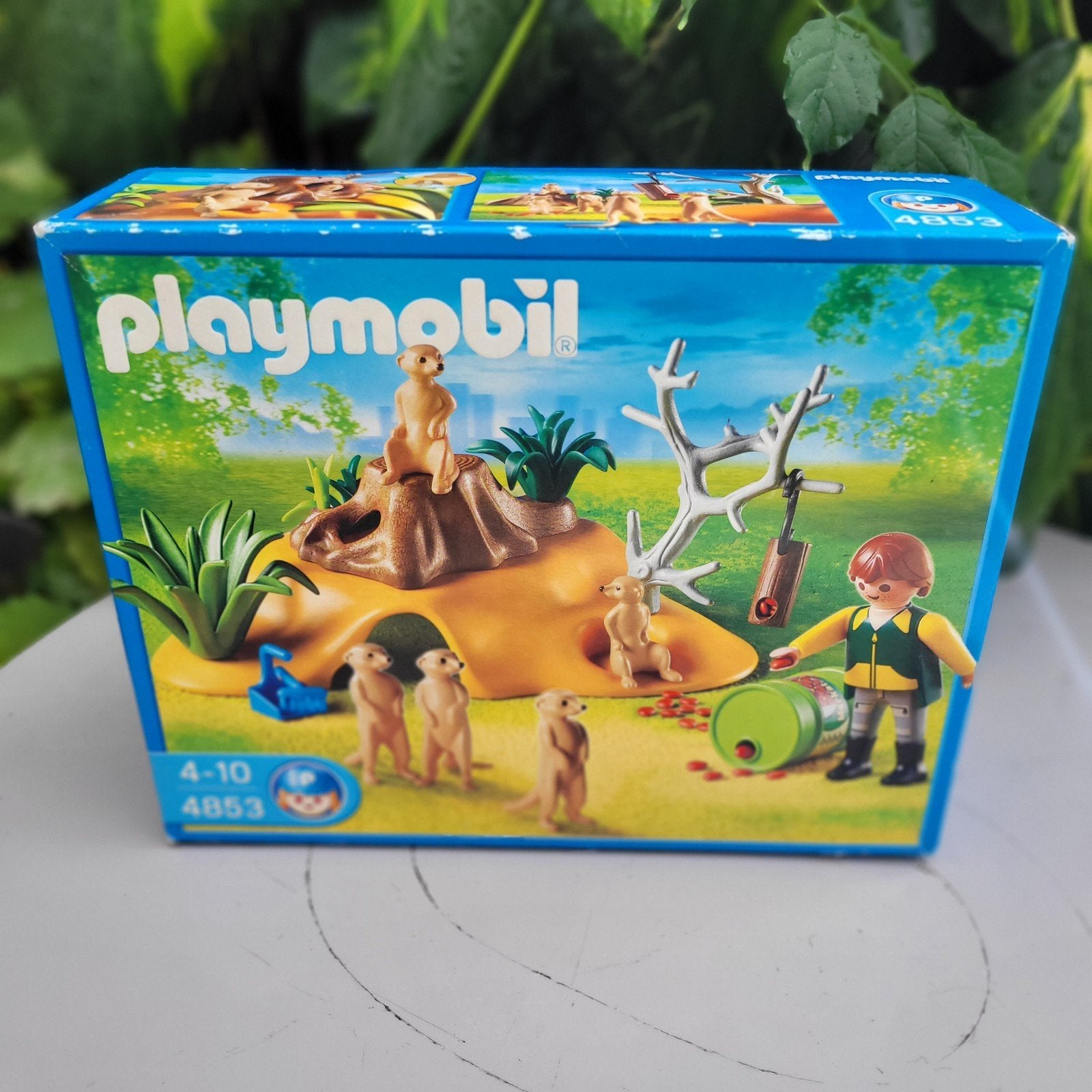 Playmobil 4853: Stokstaartjes met verzorger, Ophalen of Verzenden