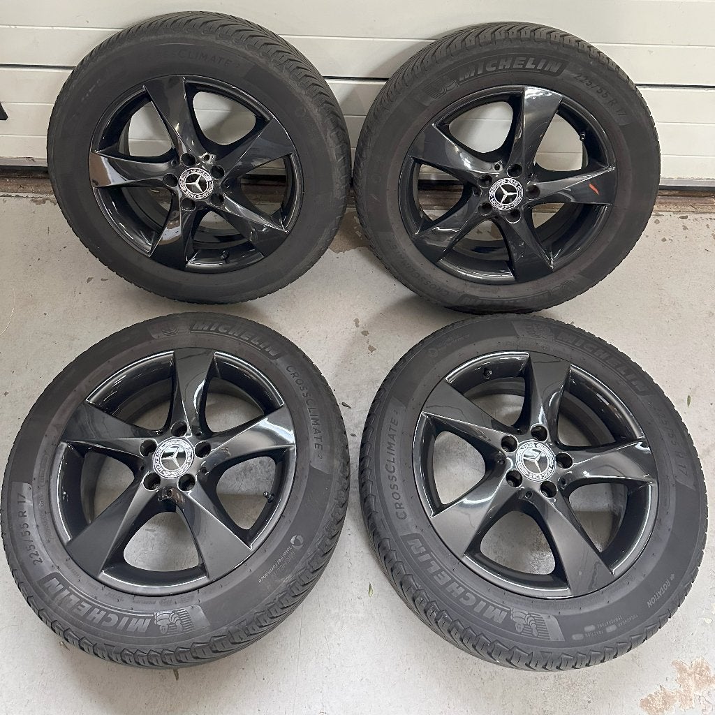 5x112 17 inch Mercedes Vito Velgen Michelin CrossClimate 2, Auto-onderdelen, Banden en Velgen, Banden en Velgen, 17 inch, Ophalen of Verzenden