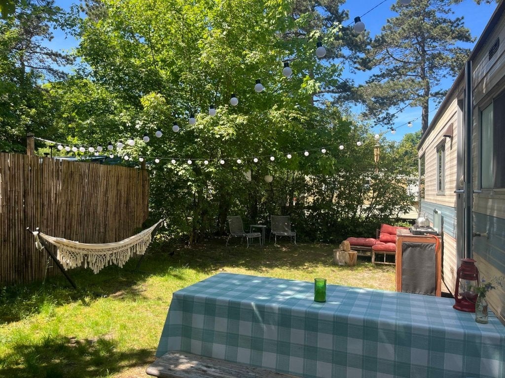 sta caravan te huur op camping Bakkum, Caravans en Kamperen, Verhuur