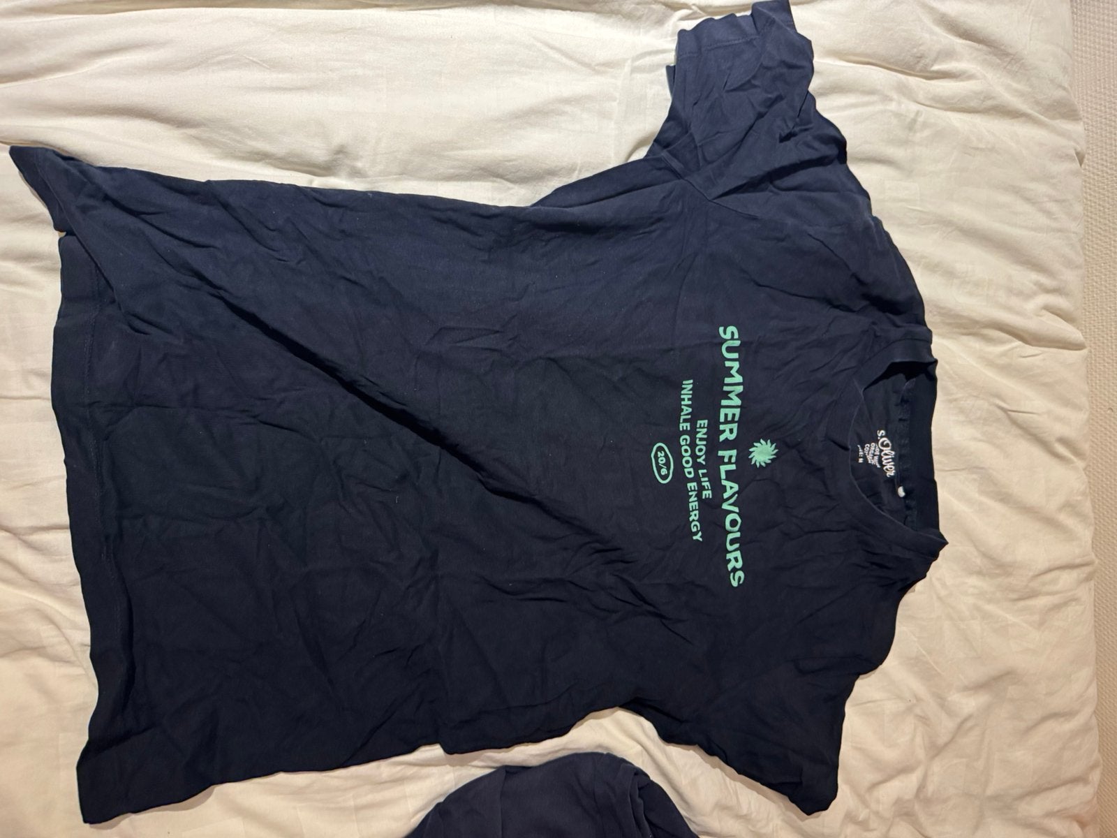 Blauw shirt, Ophalen of Verzenden, Zo goed als nieuw, Maat 48/50 (M), Blauw