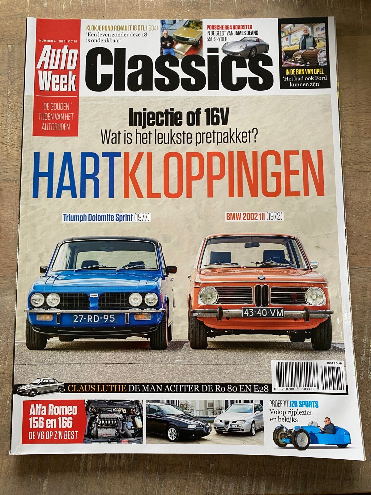 AutoWeek Classics: Hartkloppingen - Triumph vs. BMW, Boeken, Auto's | Folders en Tijdschriften, Ophalen of Verzenden, Zo goed als nieuw