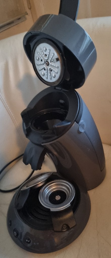 Senseo kleur grijs te koop!, Afneembaar waterreservoir, Overige typen, Koffiemachine, Ophalen of Verzenden