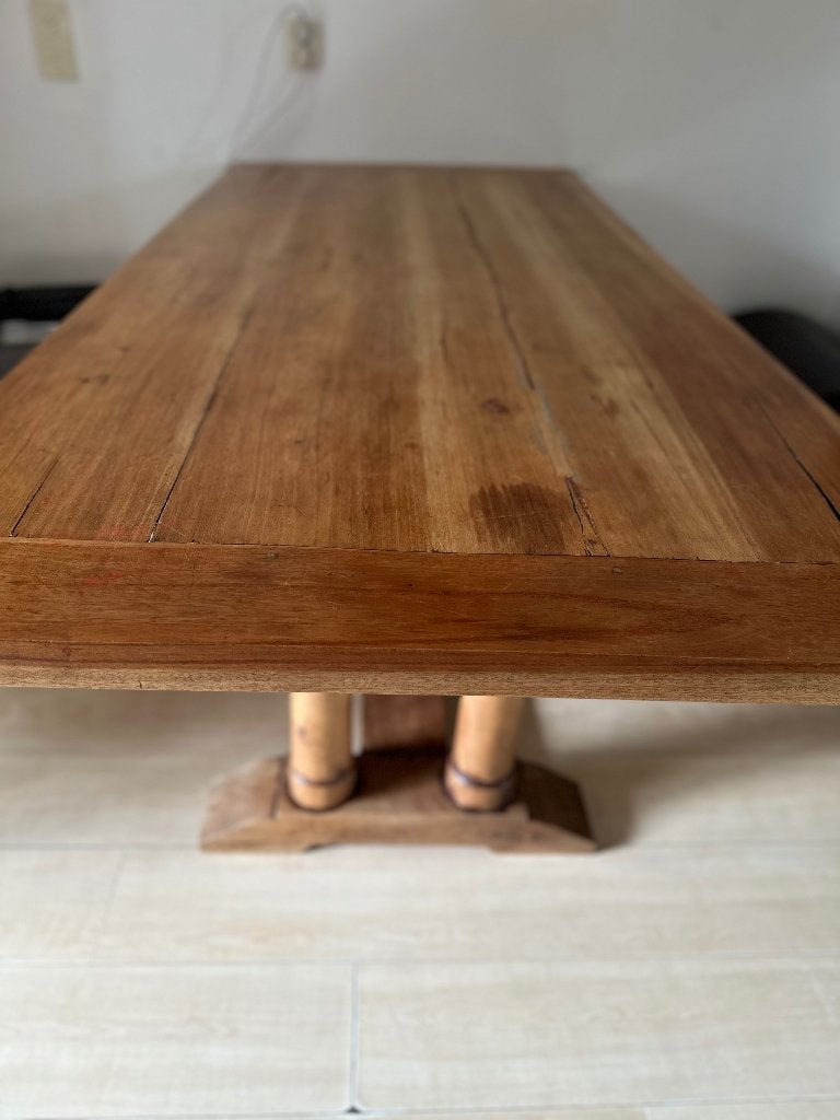 Tafel, Ophalen, Gebruikt, Eikenhout, 50 tot 100 cm