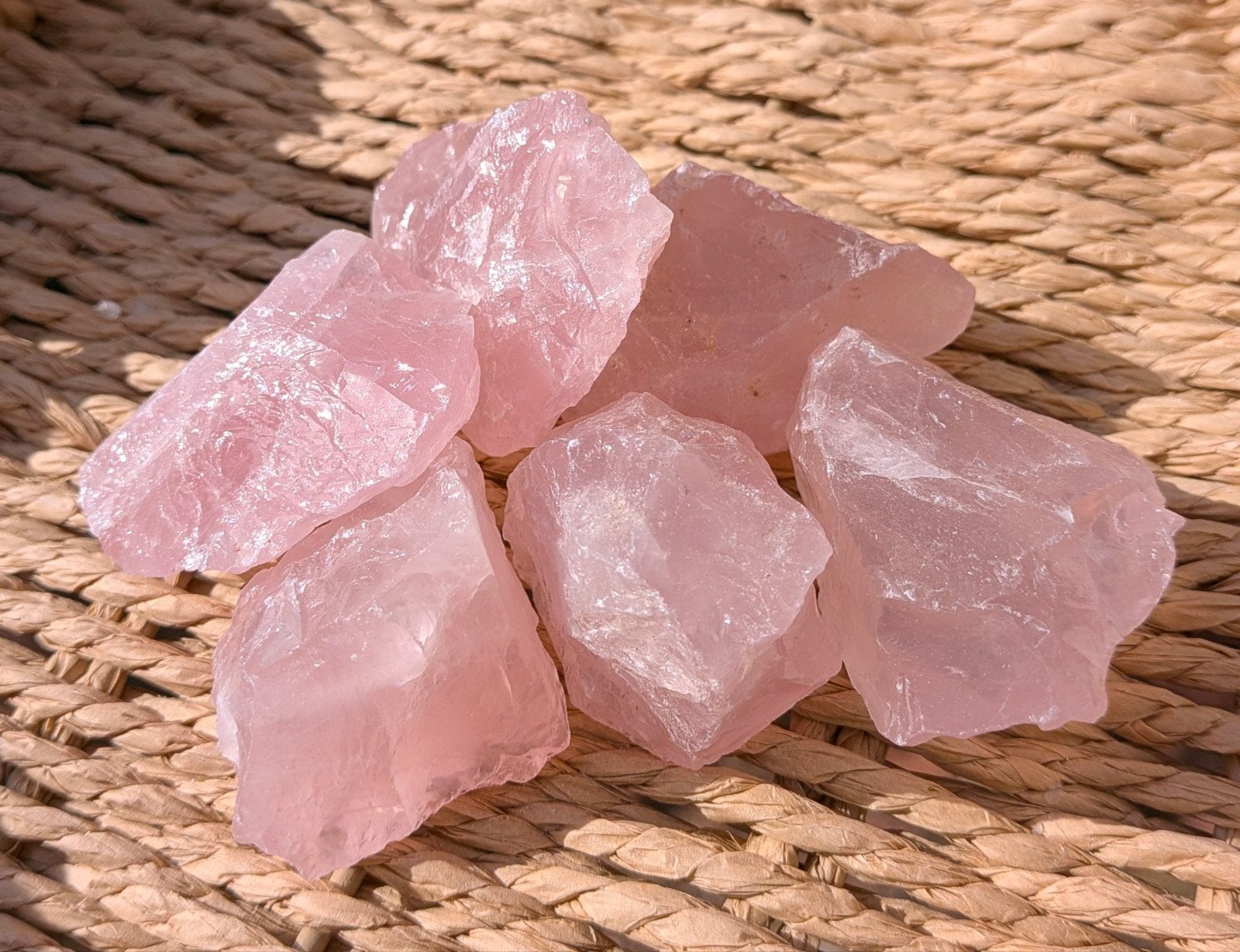 Ruwe rozenkwarts, Ophalen of Verzenden, Mineraal