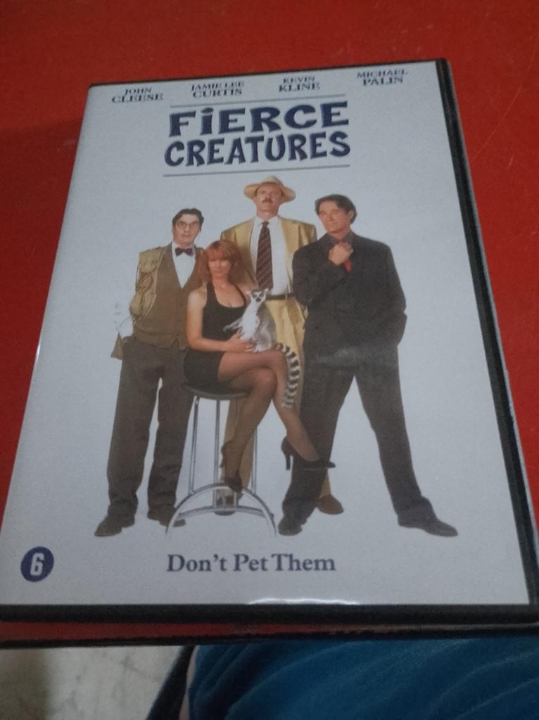 Fierce Creatures DVD - Komedie met John Cleese, Vanaf 6 jaar, Ophalen of Verzenden, Gebruikt, Overige genres