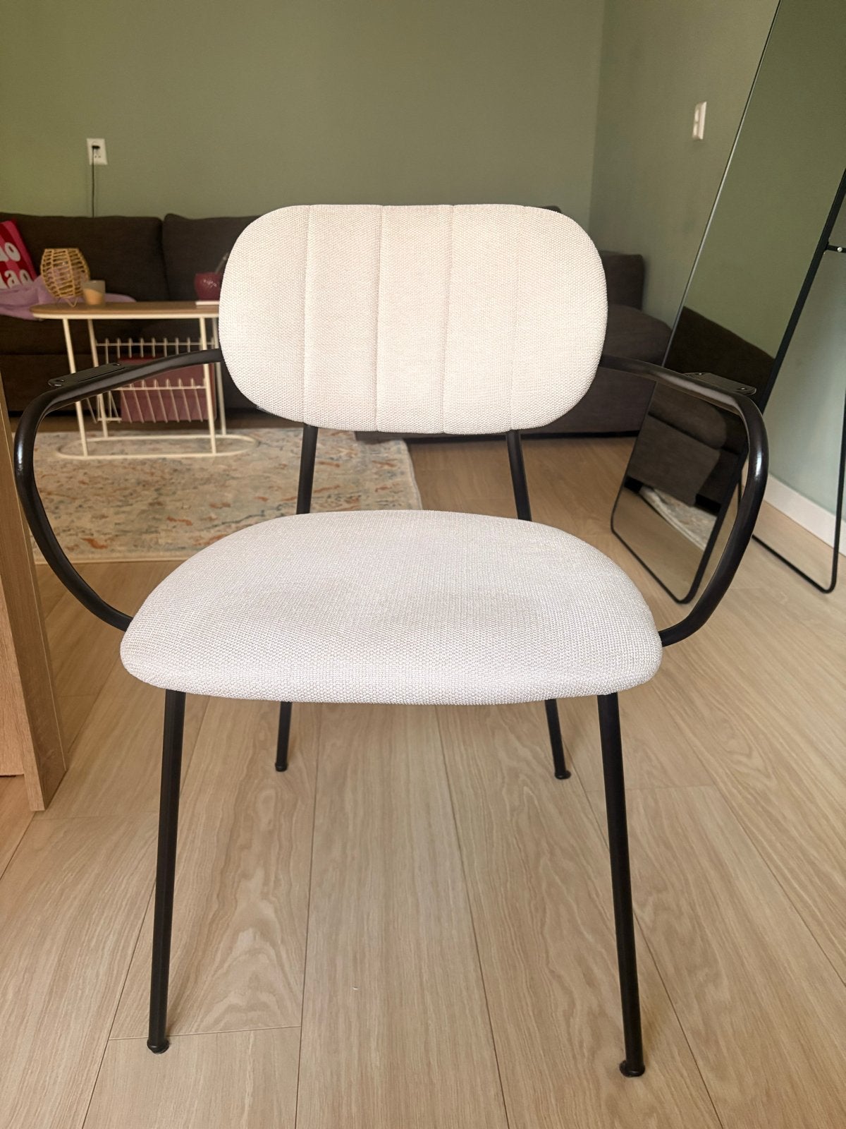 Kave Home dining chair - Light beige, Huis en Inrichting, Ophalen, Overige kleuren, Zo goed als nieuw, Eén