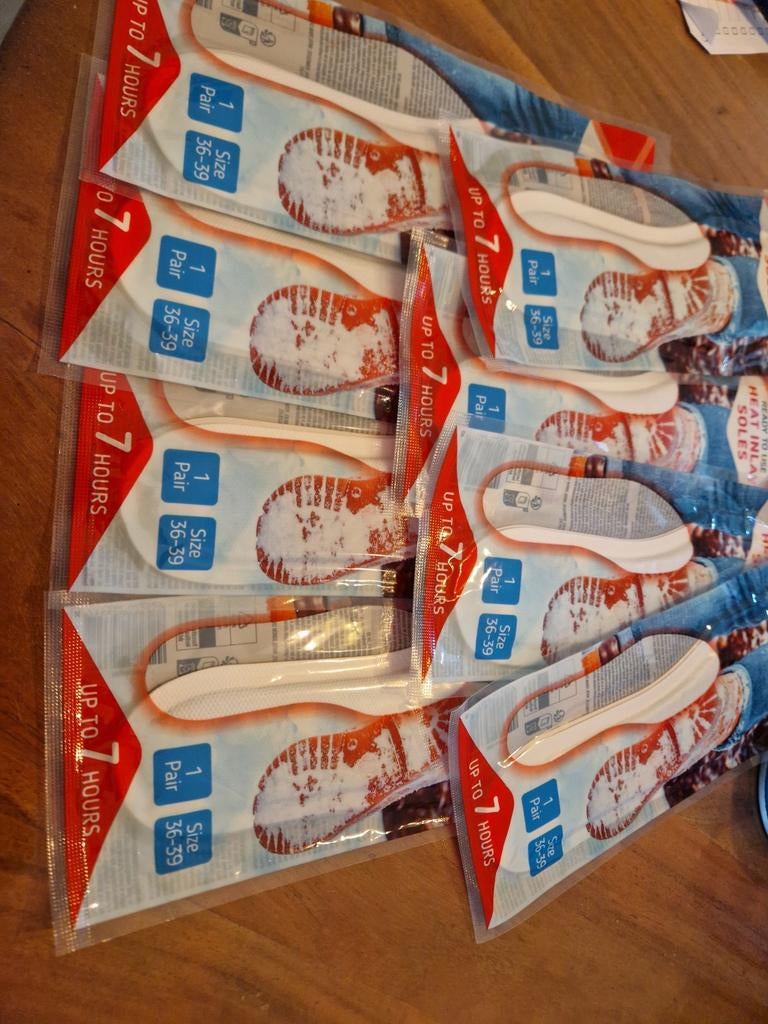 Warmtezolen - Nieuw - Maat 36-39, Overige kleuren, Overige typen, Nieuw, Ophalen of Verzenden