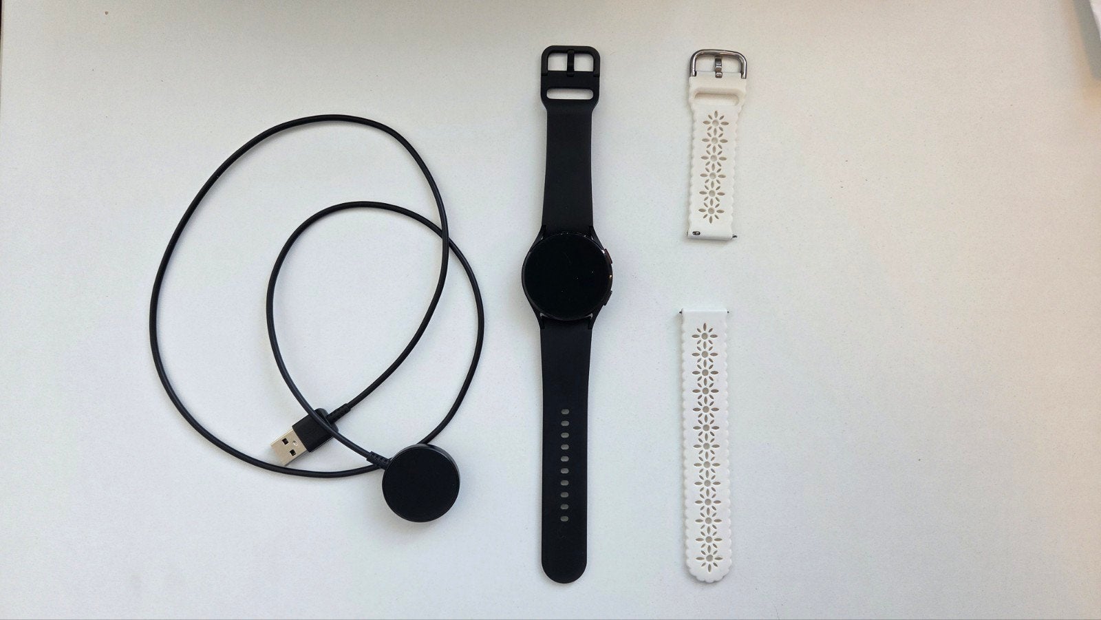 Samsung Galaxy Watch 4, Sieraden, Tassen en Uiterlijk, Smartwatches, Samsung galaxy watch 4, Zwart, Ophalen of Verzenden, Zo goed als nieuw