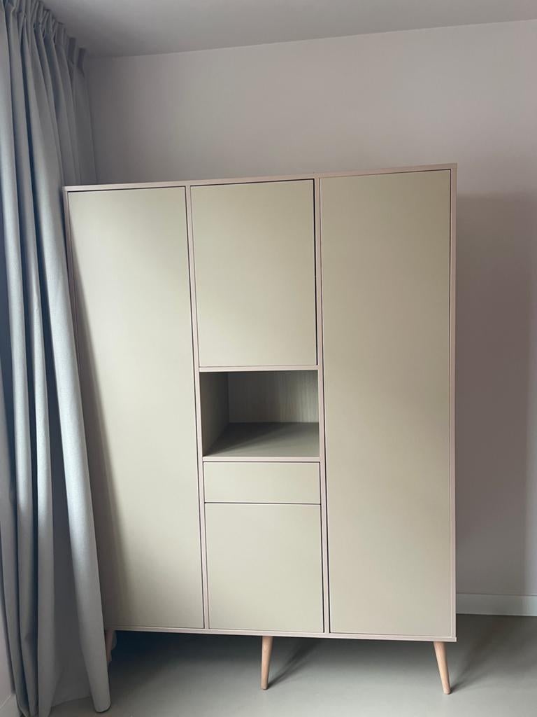 Quax Cocoon kledingkast XL Latte, Ophalen, Gebruikt, 100 tot 150 cm, 150 tot 200 cm