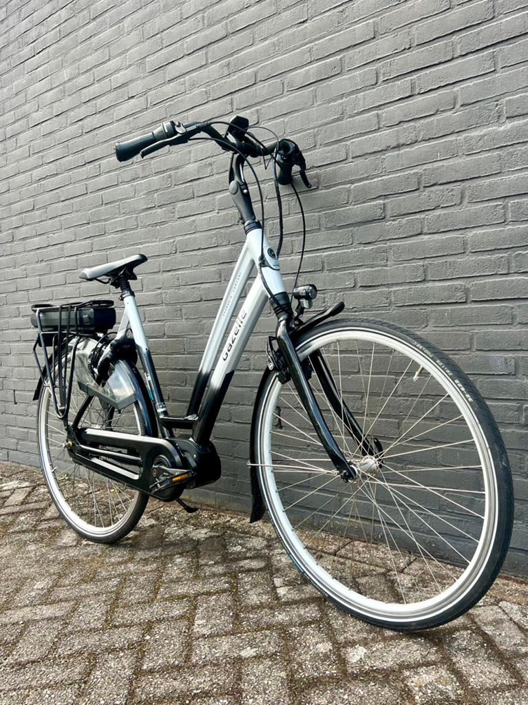 Gazelle Chamonix C7 HMS 400Wh D57 ebike - goed onderhouden!, Fietsen en Brommers, Fietsen | Dames | Damesfietsen, Velgrem, Versnellingen