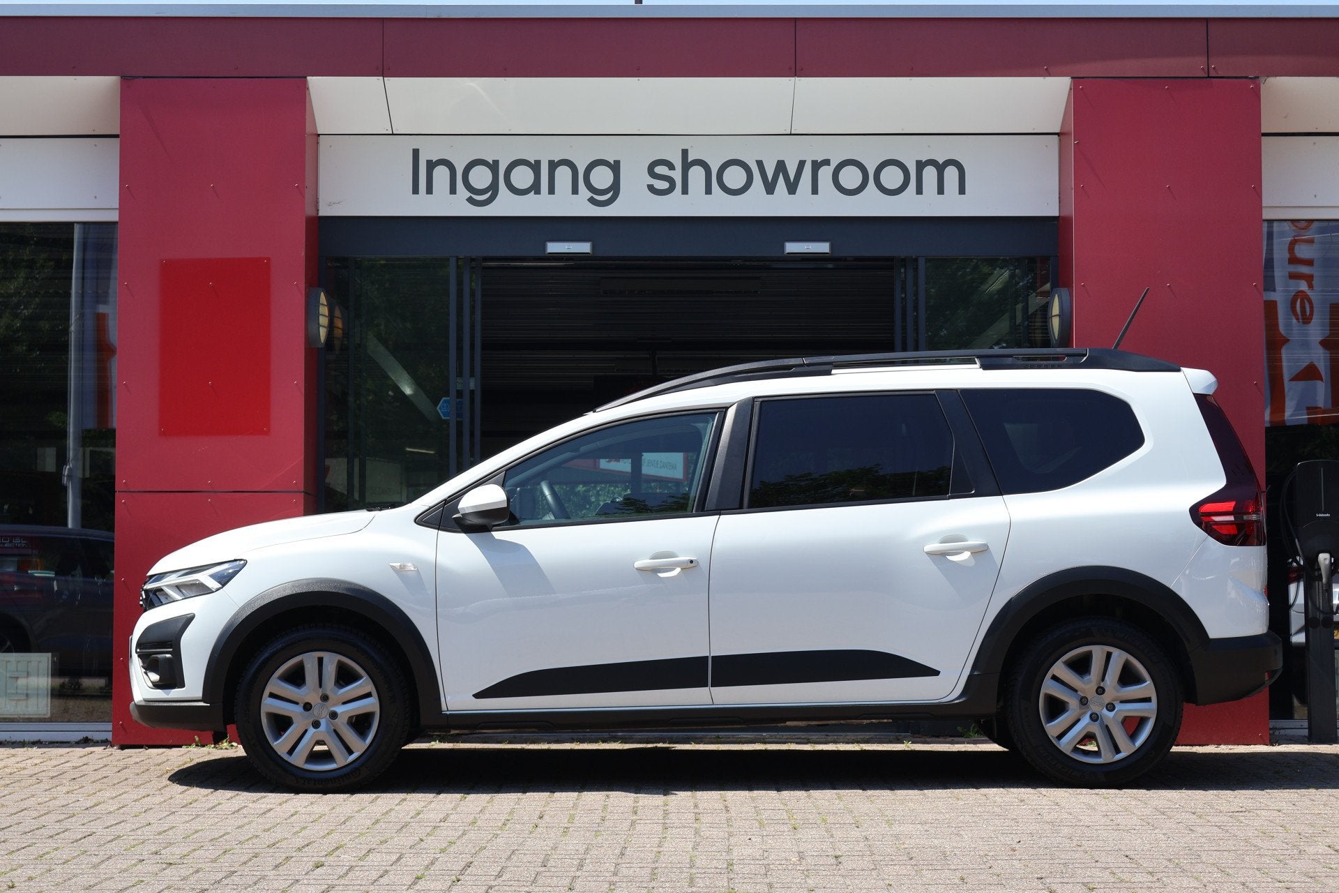 Dacia Jogger 1.0 TCe 100 ECO-G Expression 5p. | Origineel NL, Auto's, Voorwielaandrijving, Stof, Gebruikt, Wit