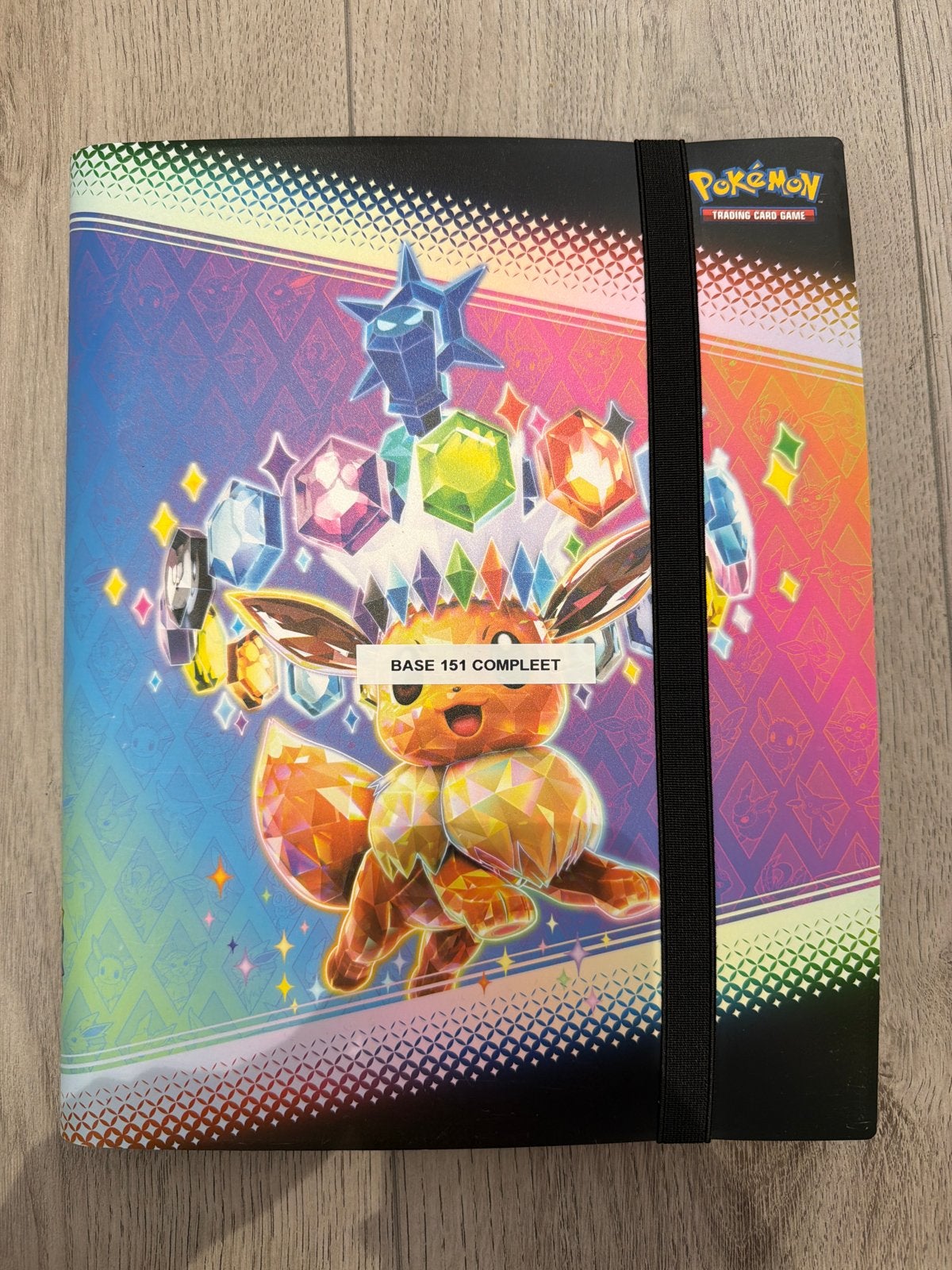 Pokémon 151 base set compleet inc. map, Hobby en Vrije tijd, Verzamelkaartspellen | Pokémon, Ophalen of Verzenden, Zo goed als nieuw