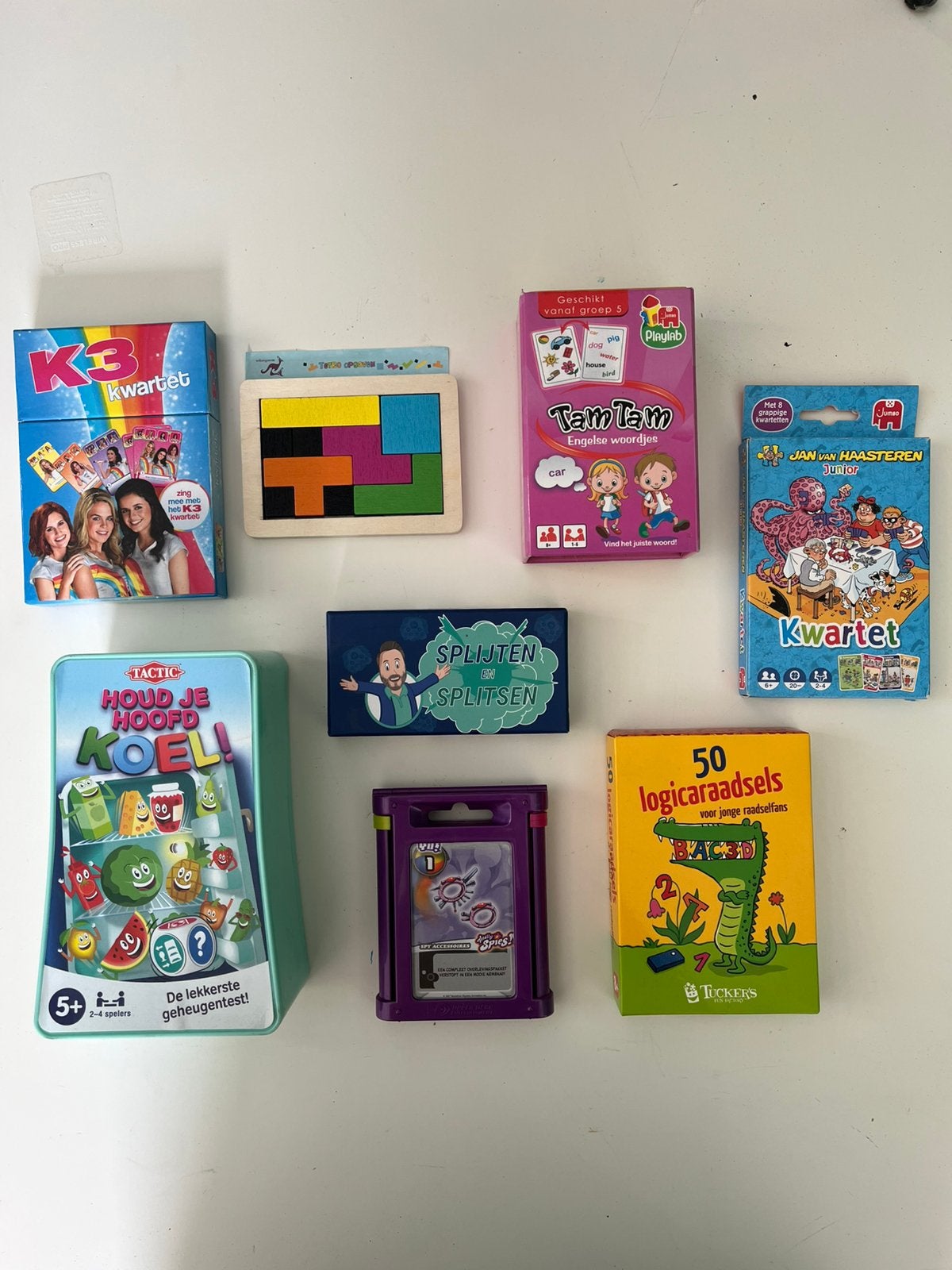 8 kleine spelletjes, Ophalen of Verzenden, Gebruikt
