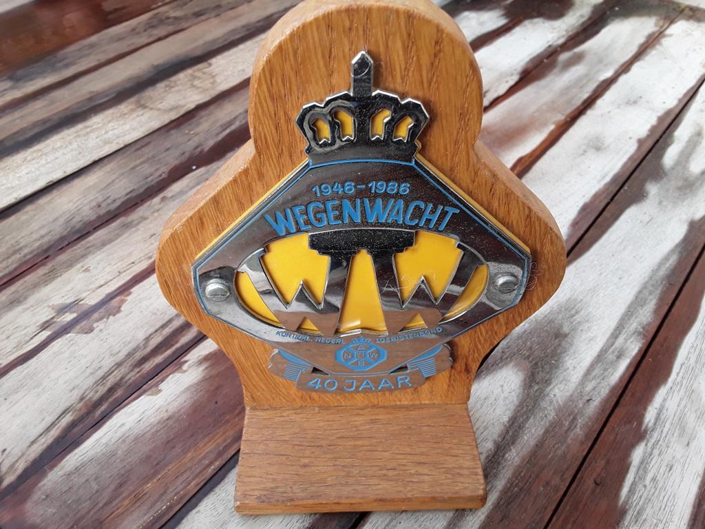 ANWB,Wegenwacht embleem zeer mooie staat., Ophalen of Verzenden