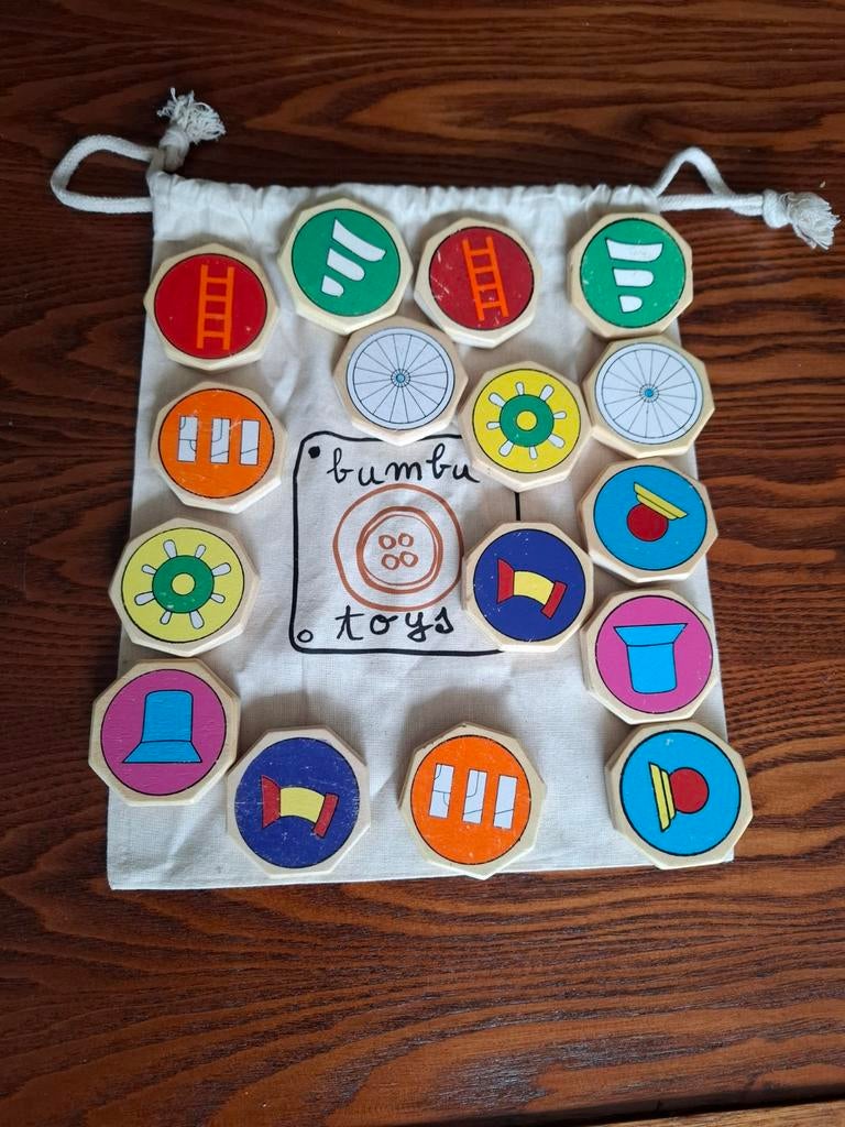 Houten memory, Kinderen en Baby's, Speelgoed | Houten speelgoed, Ophalen of Verzenden