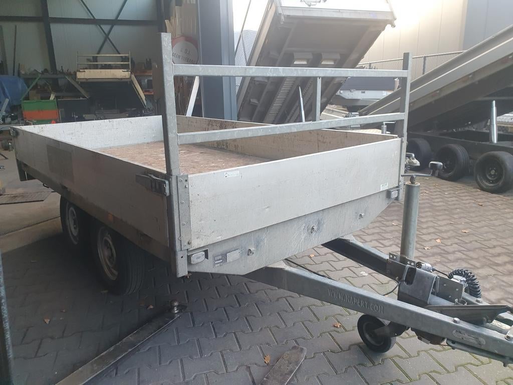 Hapert plateau 310x165 bj 2005 beresterk 2 ton nu 1399 euro