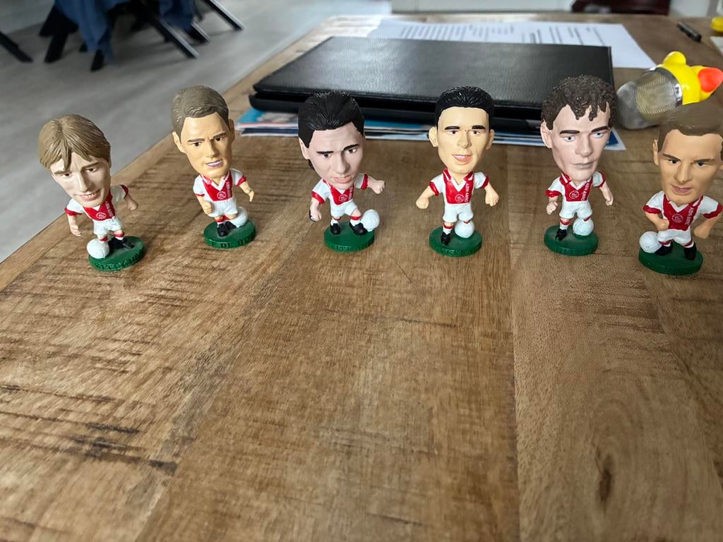 Ajax poppetjes, Ophalen of Verzenden, Zo goed als nieuw, Ajax, Beeldje of Poppetje